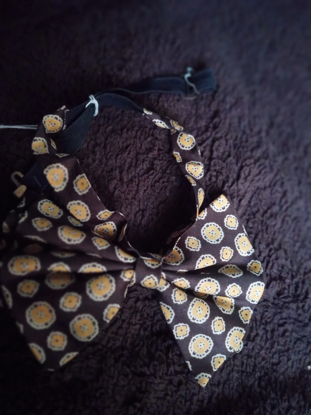 vintage Ormond NYC clip-on bow tie